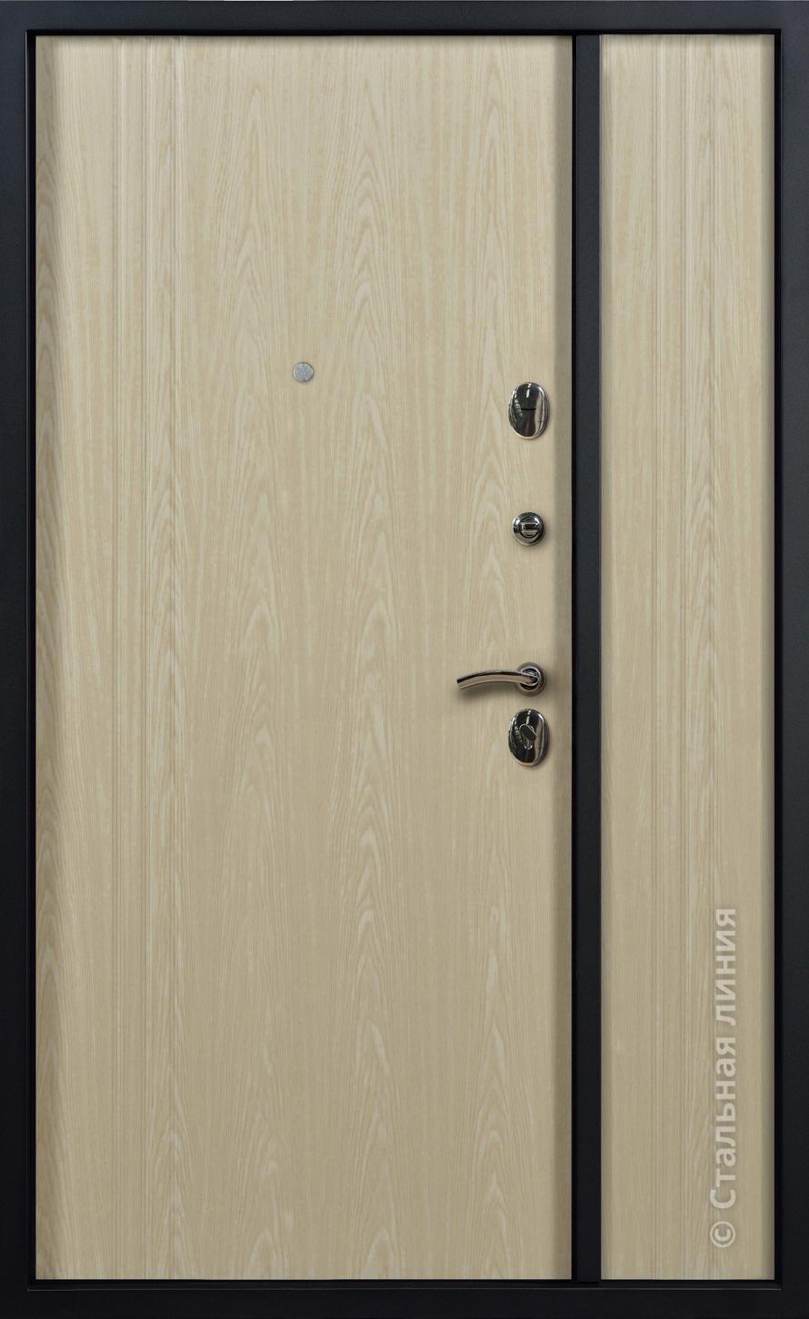 Дверь Соло цвет тик/дуб беленый 1460х2050 мм