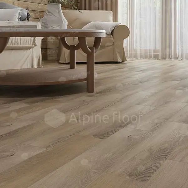 LVT Плитка Alpine Floor Parquet 2.5/43 4V ECO 16-17 Дуб Синистра 590x118