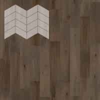 Паркетная доска Lab Arte Chevron Дуб Селект Кайт лак 490-600x110x14