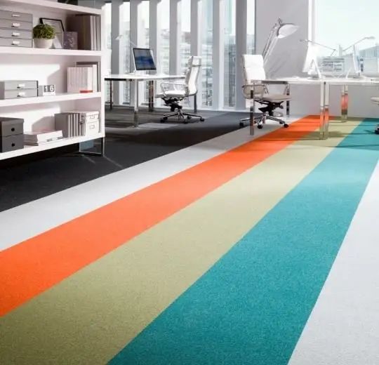 Ковровая плитка Forbo Tessera Create Space 1 1811 cerulean 50x50
