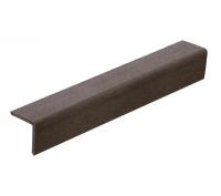 Уголок декоративный Polywood Коричневый брашированный 3000х45х45