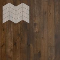 Паркетная доска Lab Arte Chevron Дуб Рустик Коньяк лак 510-600x90x14