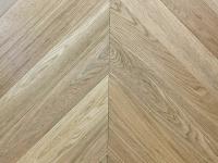Инженерная доска Wood Bee Chevron Дуб Селект 510x92x12