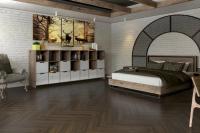 Инженерная доска Damy Floor Luxury LUX-A6ESH Шоколадный 600x120x15