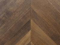 Инженерная доска Wood Bee Chevron Дуб Шоколад 510x92x12