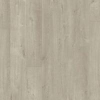 SPC Плитка Quick-Step Pulse Glue Plus PUGP40105 Дуб Хлопковый Светло-серый 1515x217x2.5