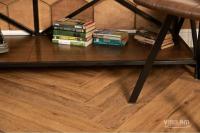 LVT Ламинат Vinilam Parquet Herringbone Glue 2.5/43 4V GD11210 Паркет Де Вилль 762x152.4