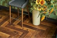 LVT Ламинат Vinilam Parquet Herringbone Glue 2.5/43 4V GD11155 Паркет Парижский 762x152.4