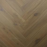 Двухслойная инженерная доска Greenline Next Английская елка Дуб Карбон 600x125x11.2