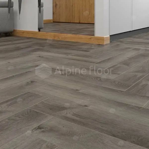 LVT Плитка Alpine Floor Parquet 2.5/43 4V ECO 16-13 Дуб Мерга 590x118