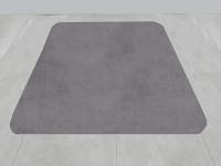 Ковер Plato Hali Vitrin Plain Grey 1.5x2.3