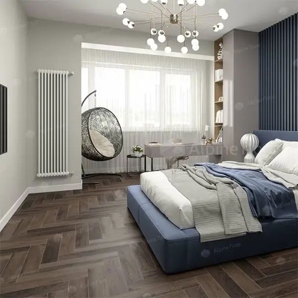 LVT Плитка Alpine Floor Parquet 2.5/43 4V ECO 16-16 Дуб Фафнир 590x118