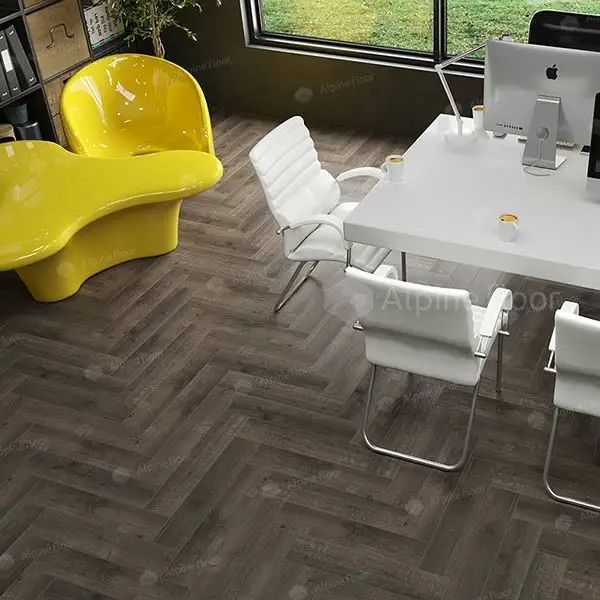 LVT Плитка Alpine Floor Parquet 2.5/43 4V ECO 16-19 Дуб Антарес 590x118