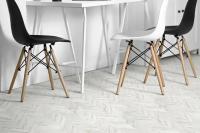 Пробковое покрытие Corkstyle Chevron Chevron White 1235x305x10 мм