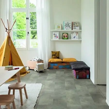 LVT Плитка Quick-Step Alpha Vinyl Oro 5/33 4V AVSTU 40234 Бетонный Камень 610x303