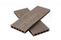 Доска террасная Sequoia Dual 3D Wood Brown 4000х146х24