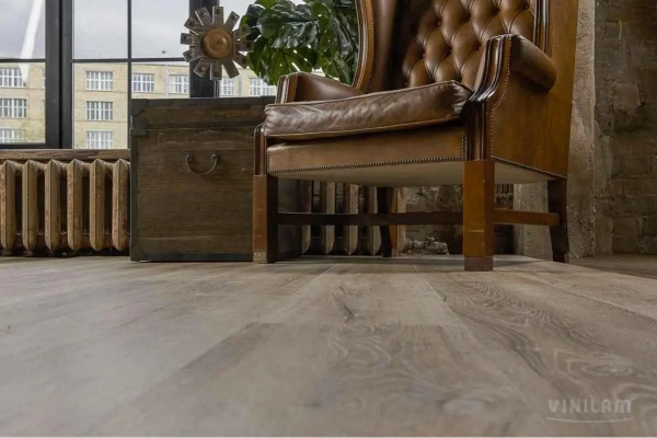 LVT Ламинат Vinilam Ceramo XXL Glue 2.5/43 4V 8870-EIR Дуб Женева 1528x233