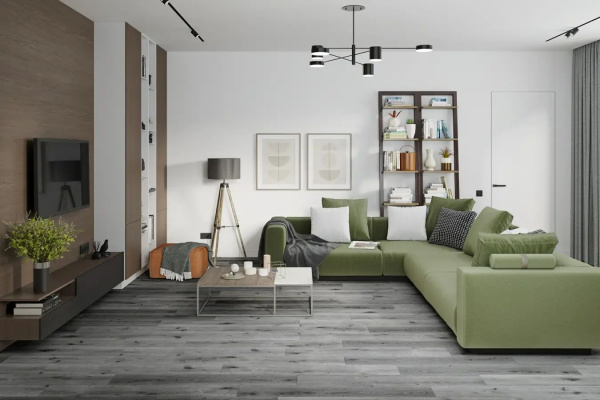 SPC Ламинат Damy Floor Family 4/43 4V T7020-23 Дуб Сильвер 1220x180