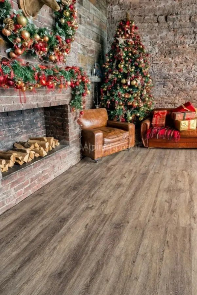 LVT Плитка Alpine Floor Grand Sequoia 2.5/43 4V ECO 11-802 Венге Грей 1219.2x184.15