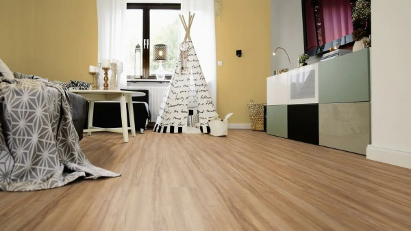 LVT Плитка Wineo 800 Wood 5/42 4V Клен Медовый теплый 1212х185