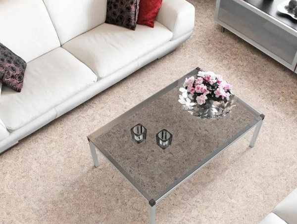 Пробковое покрытие Corkstyle (Коркстайл) EcoCork P999 Creme замковое 915х305х10.5 мм