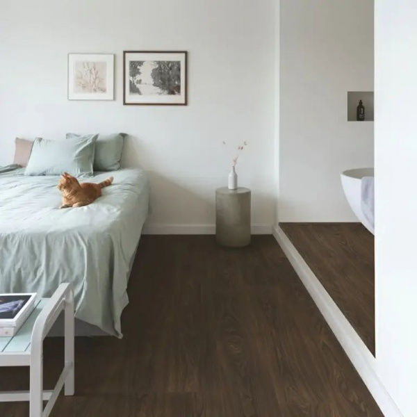 Ламинат Quick-Step Classic Plus Hydro CLH5797 Дуб Мокко Коричневый 32 класс 8 мм