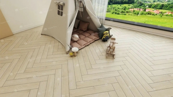 Ламинат Alpine Floor Herringbone 10/33 4V LF107-03 Дуб Лацио 600x100