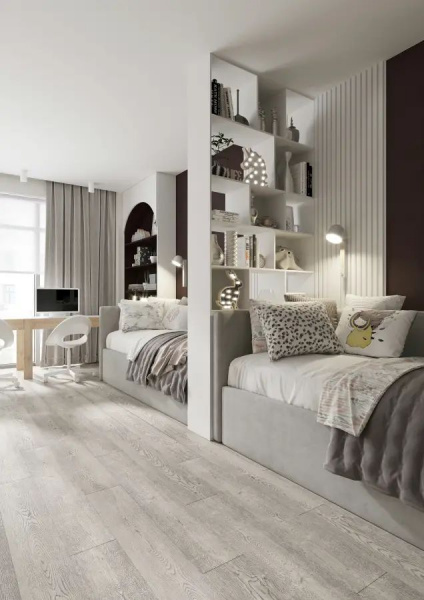 SPC Ламинат AlixFloor City Line 5/43 4V ALX1570-3 Дуб йоркширский серый 1200x183