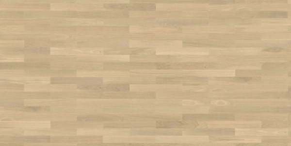 Инженерная доска Haro Strip Allegro 4000 Series 540173 Дуб Светлый Белый 490x70x10