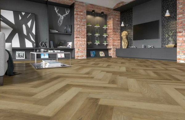 SPC Ламинат Fargo Parquet 4/33 4V 33-2187-09 Дуб Афины 615x123