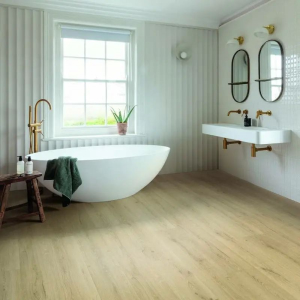 LVT Плитка Quick-Step Alpha Vinyl Bloom 6/33 4V AVMPU 40236 Эко Беж 1494x209