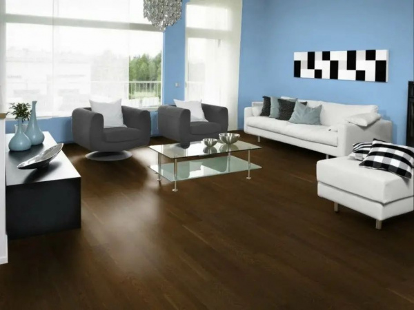 Паркетная доска Karelia Spice Дуб Black Pepper 3S 2266x188x14