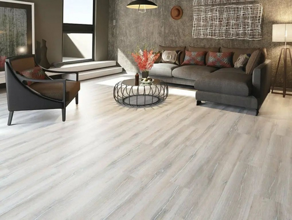 Пробковое покрытие Corkstyle (Коркстайл) PrintCork Wood XL Oak Duna grey клеевое 1235х200х6 мм