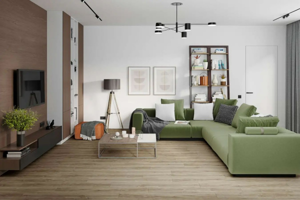 SPC Ламинат Damy Floor Family 4/43 4V 248-8 Дуб Имбирный 1220x180