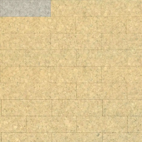 Плавающее пробковое покрытие EasyCork Коимбра бланко 910x300x10