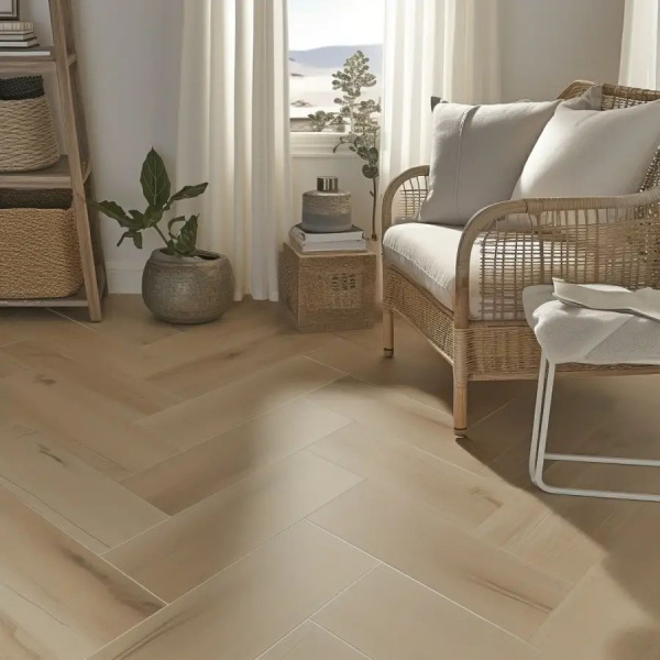 Ламинат Alpine Floor Herringbone 12 Pro 12/34 4V LF106-11 Дуб Анжу 606x101