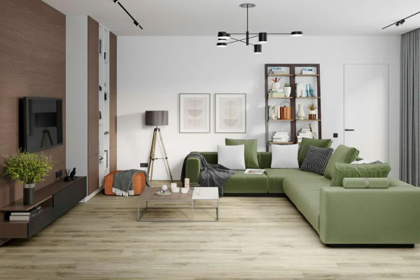 SPC Ламинат Damy Floor Family 4/43 4V SL3739-3 Дуб Белый 1220x180