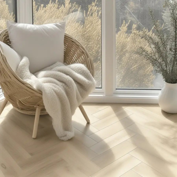 Ламинат Alpine Floor Herringbone 12 Pro 12/34 4V LF106-08 Дуб Орлеан 606x101