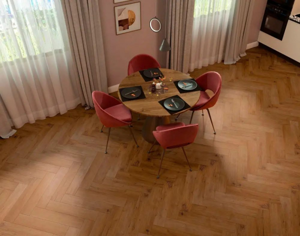 SPC Ламинат Steinholz Herringbone 4.5/43 4V STH037Н Кайфер 640x128