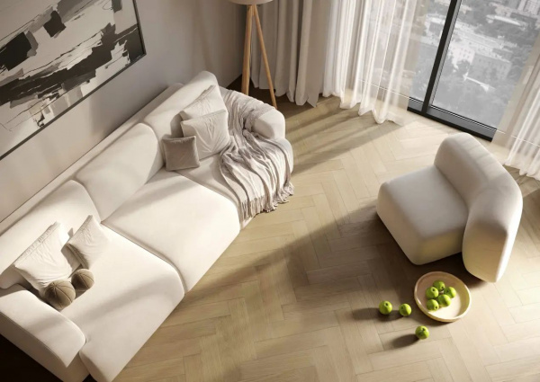 Паркетная доска Quartz Parquet  Штучный паркет 44-1258-58 Дуб Хельсинки 400x100x5
