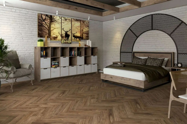 SPC Ламинат Damy Floor London 4/43 4V 0036-1 Дерби 615x123