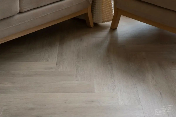 SPC Ламинат VinilPol Herringbone 7/43 4V 9944 Паркет Палладио 762x127