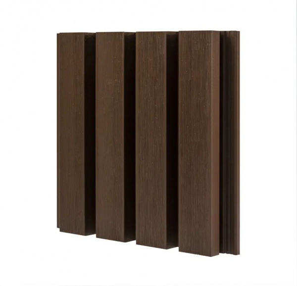 Доска фасадная Sequoia 3D Wood co-extrusion Brown 3000x219x26