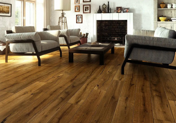 Паркетная доска Barlinek Pure Vintage Line 1WG000624 Дуб Porto Grande 1-полосная 2200x180x14