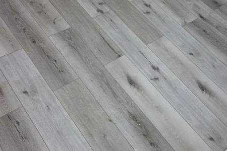 SPC Ламинат Damy Floor Family 4/43 4V T7020-5D Дуб Состаренный Серый 1220x180