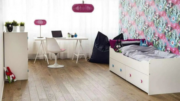 Паркетная доска Karelia Time Дуб 4 Story 138 Country Presence 2G 2000x138x14