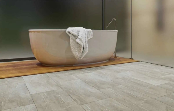 SPC Ламинат Stone Floor 4.5/33 4V 970-9 НР Травертин Найтфол 610x305
