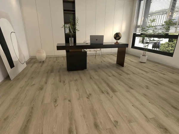 SPC Ламинат Icon Floor Black 4/43 4V BL-28 Дуб Кельвин 1220x151