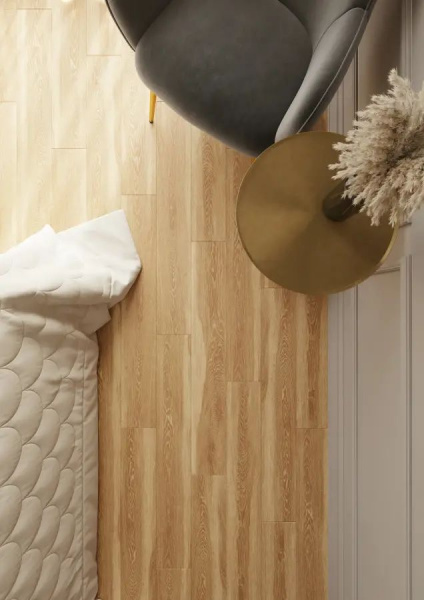 SPC Ламинат AlixFloor Natural Line 5/43 4V ALX1070-4 Дуб медовый светлый 1200x183