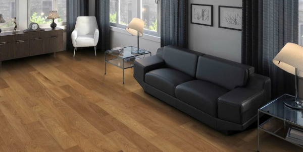 Инженерная доска Haro Strip Allegro 4000 Series 540176 Дуб Дымчатый 490x70x10